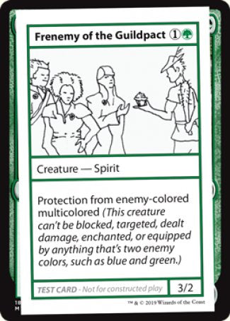 Frenemy of the Guildpact (2021 Edition) [Mystery Booster Playtest Cards] | Gate City Games LLC