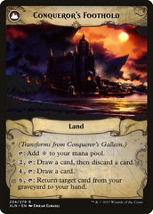 Conqueror's Galleon // Conqueror's Foothold [Ixalan] | Gate City Games LLC