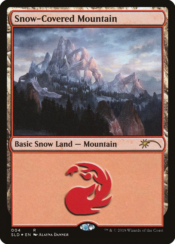 Snow-Covered Mountain (004) [Secret Lair Drop Series] | Gate City Games LLC