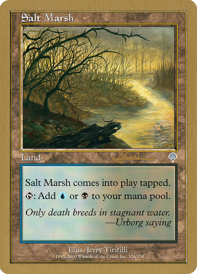 Salt Marsh (Antoine Ruel) [World Championship Decks 2001] | Gate City Games LLC
