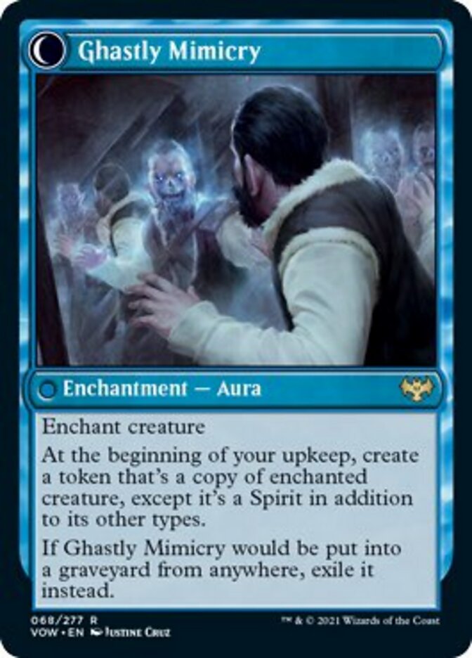 Mirrorhall Mimic // Ghastly Mimicry [Innistrad: Crimson Vow] | Gate City Games LLC