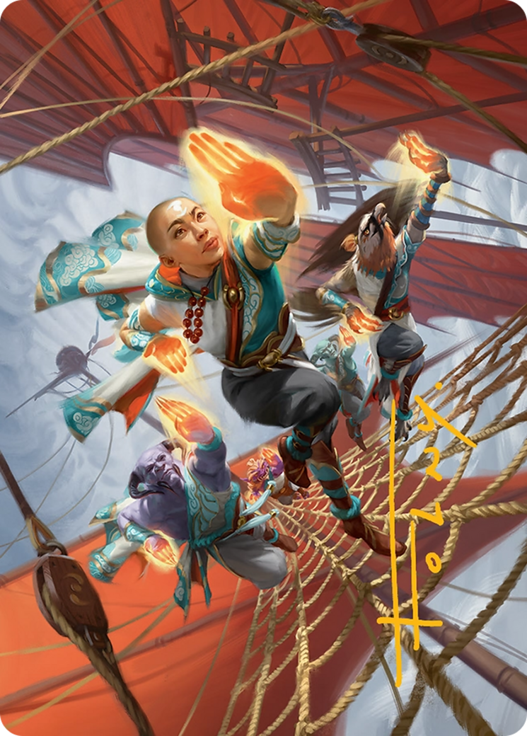 Aligned Heart Art Card (52/54) [Tarkir: Dragonstorm Art Series] | Gate City Games LLC