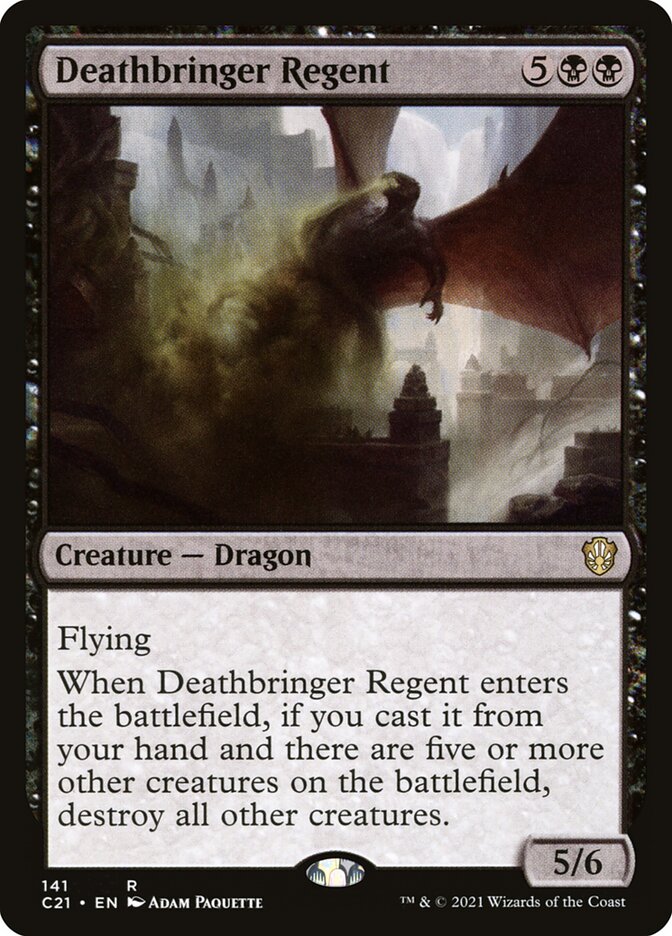 Deathbringer Regent [Commander 2021] | Gate City Games LLC