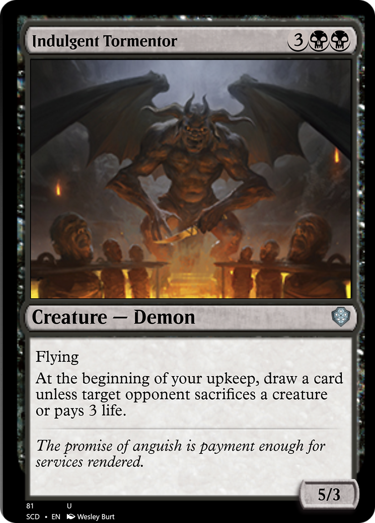 Indulgent Tormentor [Starter Commander Decks] | Gate City Games LLC