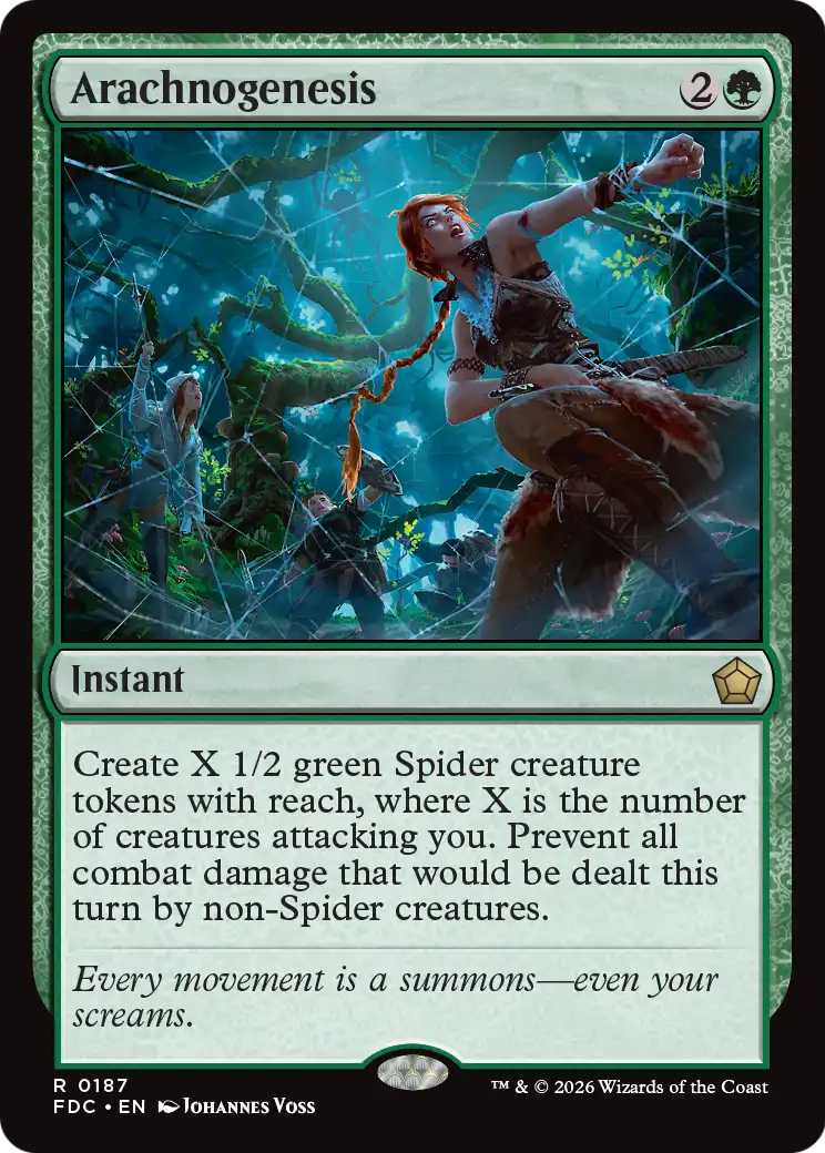 Arachnogenesis [Foundations Commander] | Gate City Games LLC