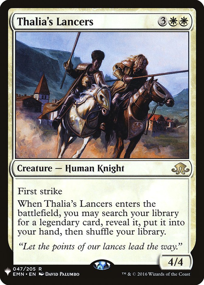 Thalia's Lancers [The List] | Gate City Games LLC