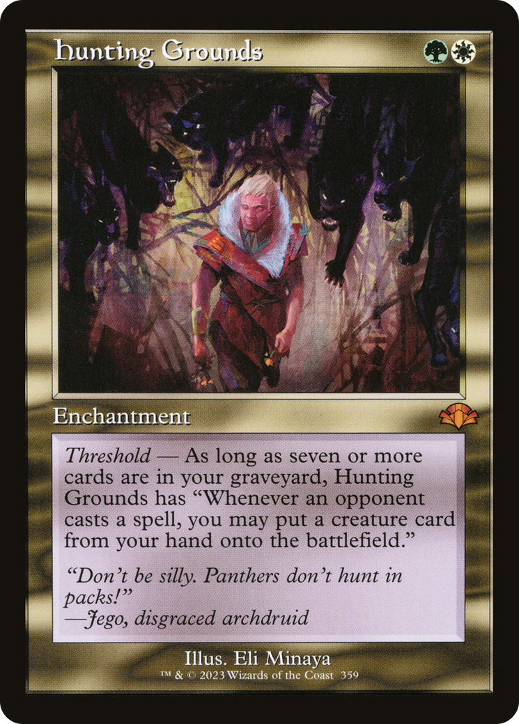 Hunting Grounds (Retro) [Dominaria Remastered] | Gate City Games LLC
