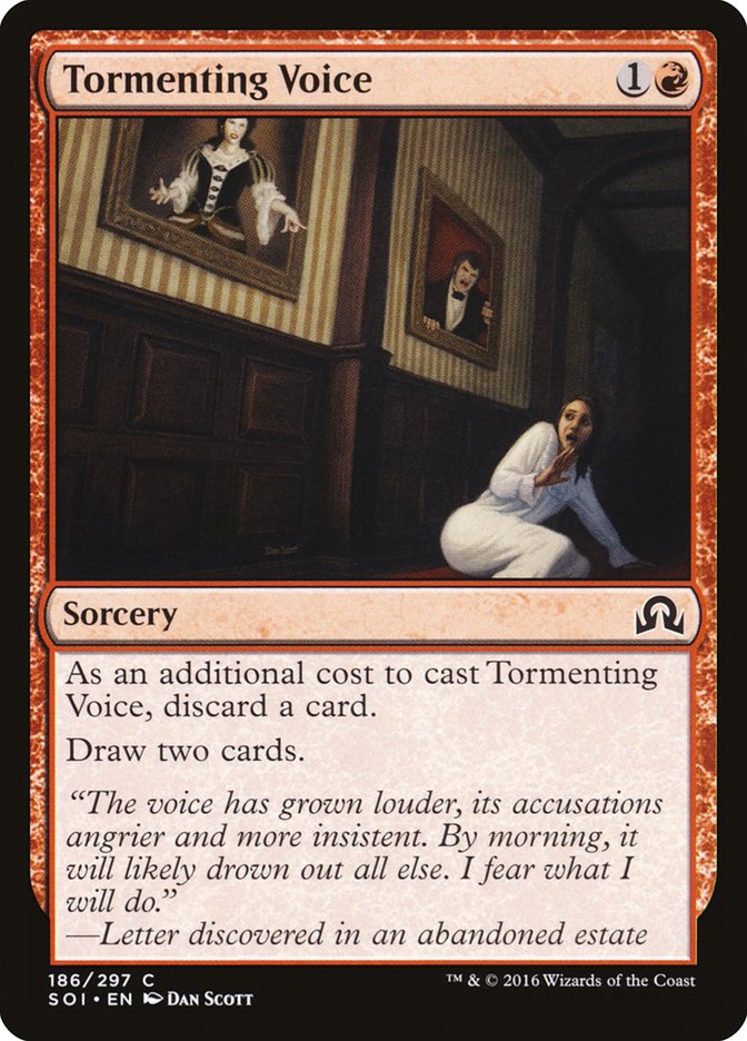 Tormenting Voice [Shadows over Innistrad] | Gate City Games LLC