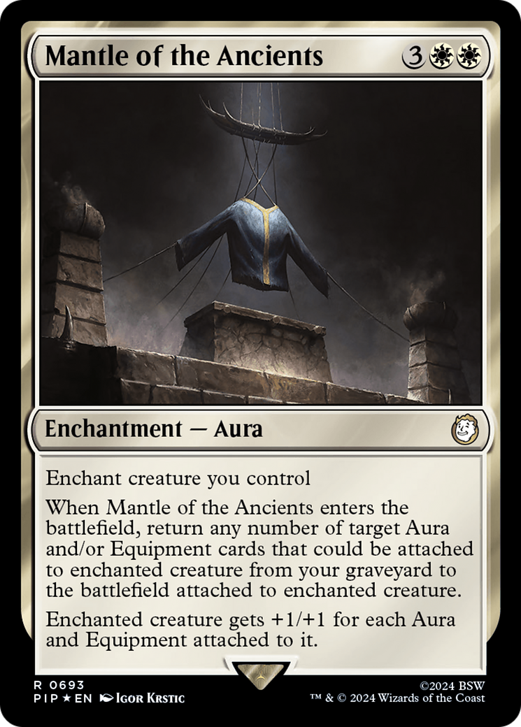 Mantle of the Ancients (Surge Foil) [Fallout] | Gate City Games LLC