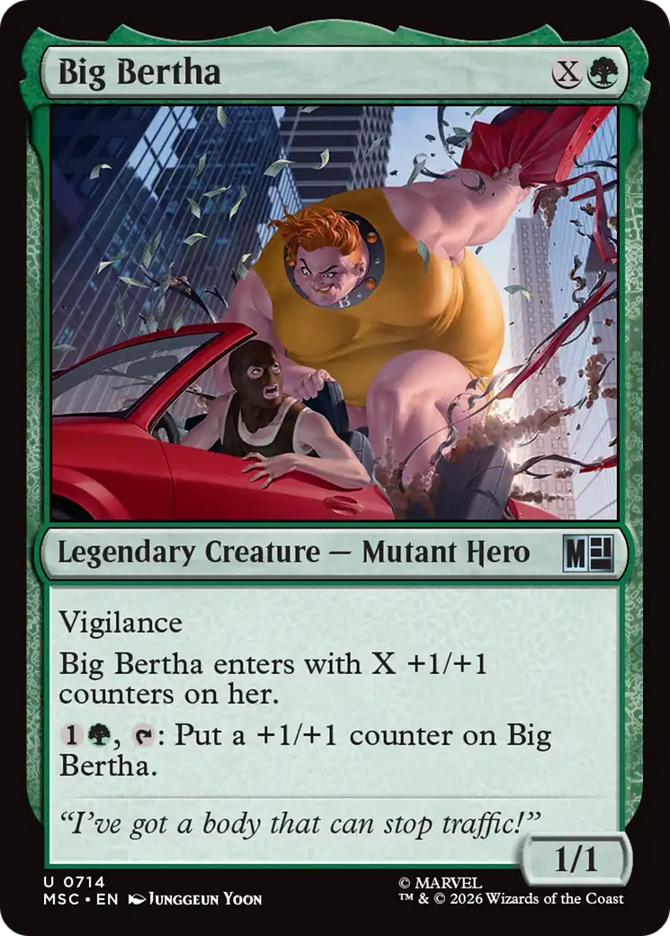 Big Bertha [Marvel Super Heroes Commander] | Gate City Games LLC