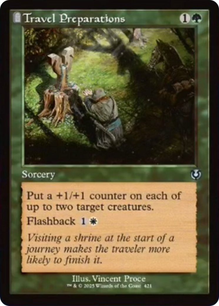 Travel Preparations (Retro Frame) [Innistrad Remastered] | Gate City Games LLC