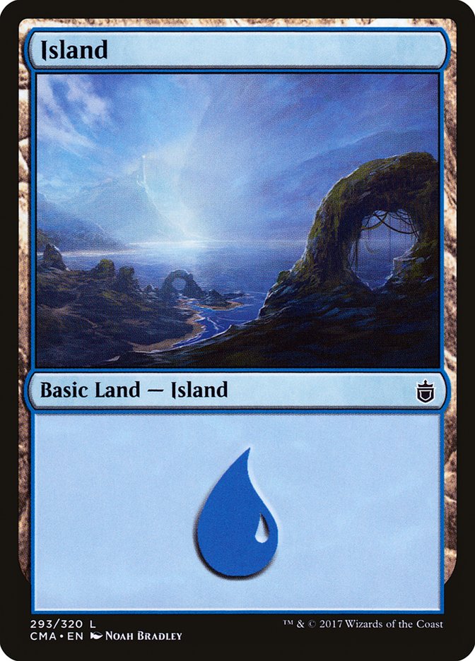 Island (293) [Commander Anthology] | Gate City Games LLC