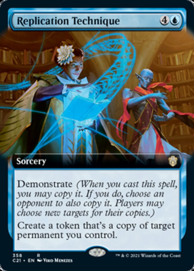 Replication Technique (Extended Art) [Commander 2021] | Gate City Games LLC