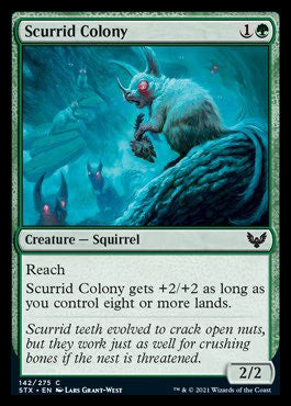Scurrid Colony [Strixhaven: School of Mages] | Gate City Games LLC