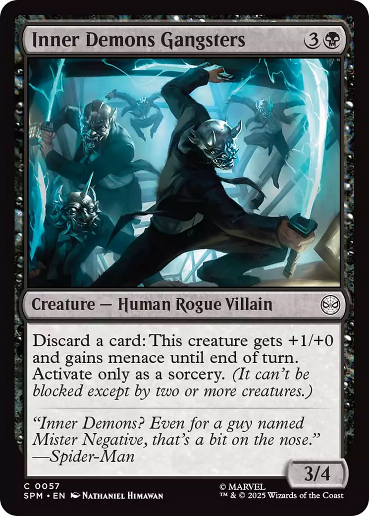 Inner Demons Gangsters [Marvel's Spider-Man] | Gate City Games LLC