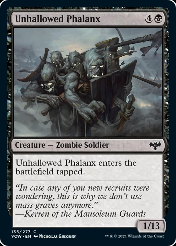 Unhallowed Phalanx [Innistrad: Crimson Vow] | Gate City Games LLC