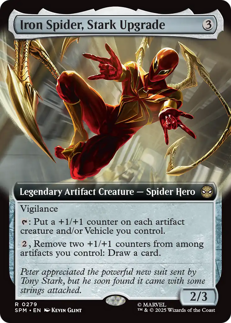Iron Spider, Stark Upgrade (Extended Art) [Marvel's Spider-Man] | Gate City Games LLC