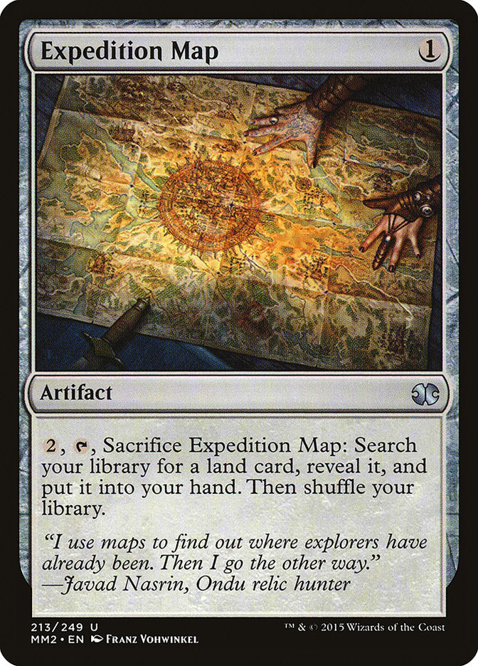 Expedition Map [Modern Masters 2015] | Gate City Games LLC