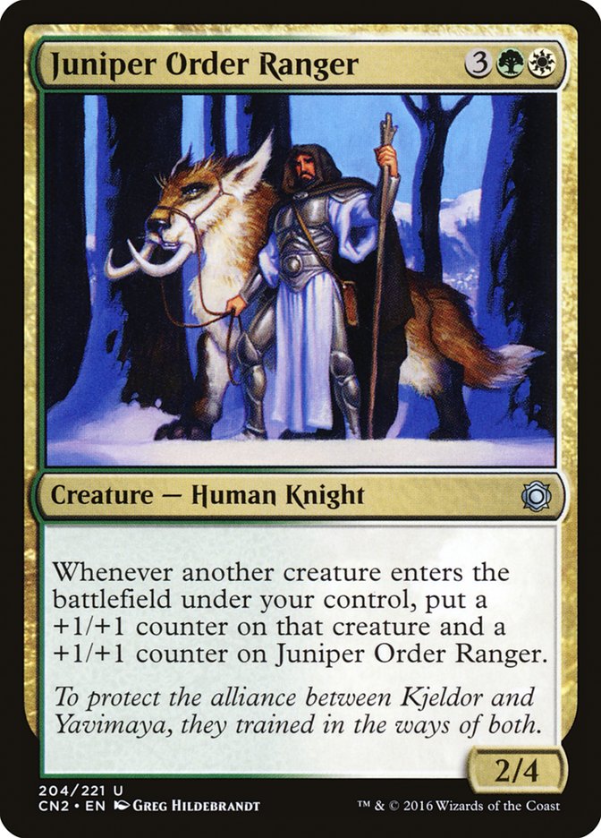 Juniper Order Ranger [Conspiracy: Take the Crown] | Gate City Games LLC