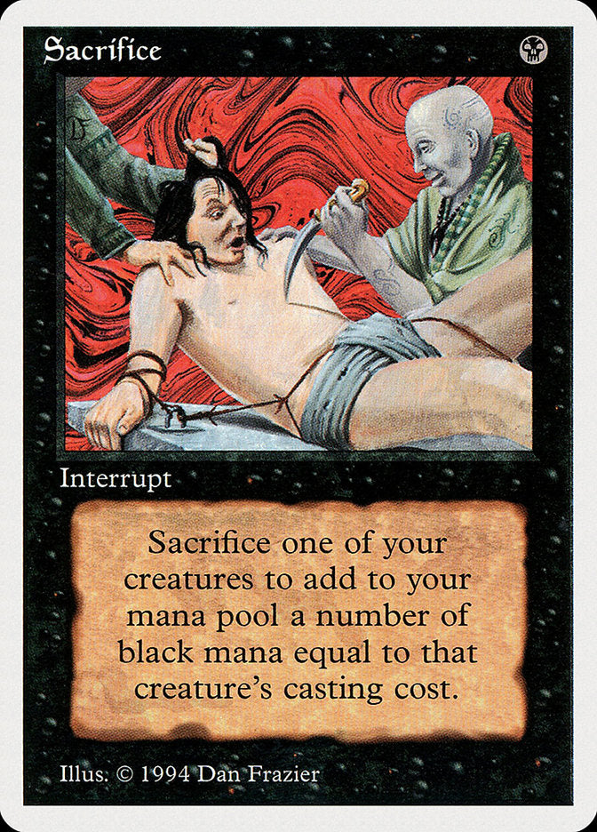 Sacrifice [Summer Magic / Edgar] | Gate City Games LLC