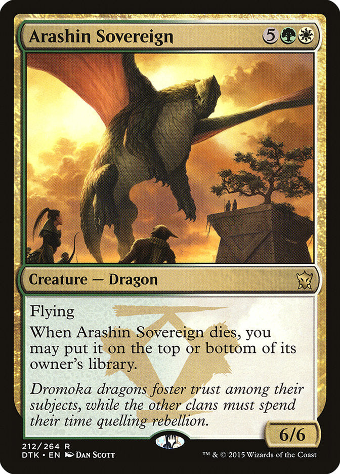 Arashin Sovereign [Dragons of Tarkir] | Gate City Games LLC