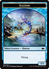 Illusion (005) // Wrenn and Six Emblem (021) Double-Sided Token [Modern Horizons Tokens] | Gate City Games LLC