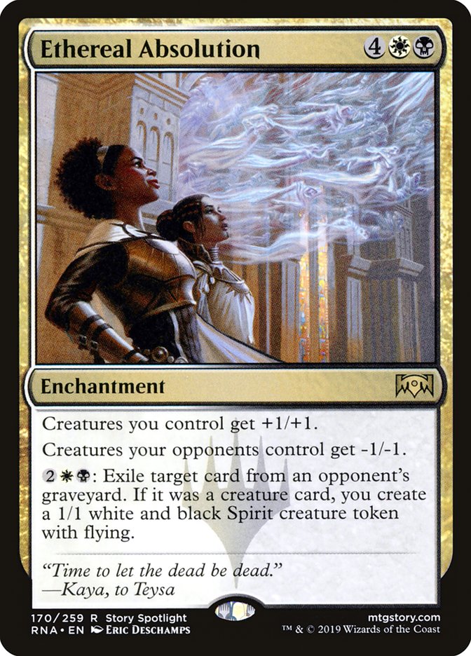 Ethereal Absolution [Ravnica Allegiance] | Gate City Games LLC