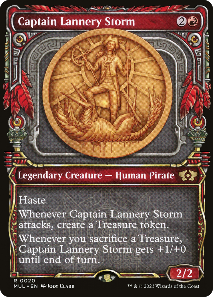 Captain Lannery Storm [Multiverse Legends] | Gate City Games LLC
