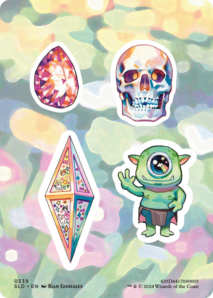 Sticker Sheet (0339) [Secret Lair Drop Series] | Gate City Games LLC
