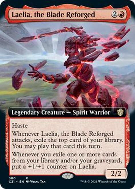 Laelia, the Blade Reforged (Extended Art) [Commander 2021] | Gate City Games LLC