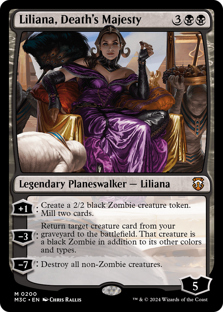 Liliana, Death's Majesty [Modern Horizons 3 Commander] | Gate City Games LLC