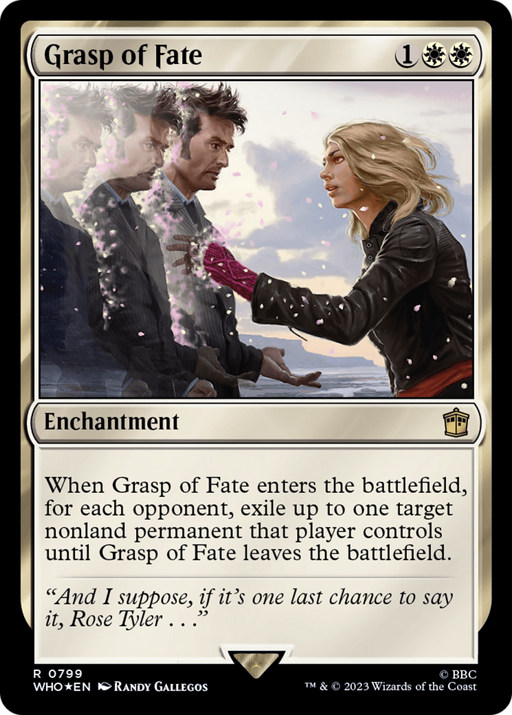 Grasp of Fate (Surge Foil) [Doctor Who] | Gate City Games LLC