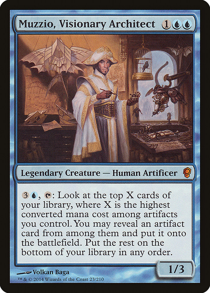 Muzzio, Visionary Architect [Conspiracy] | Gate City Games LLC
