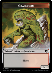 Thopter // Graveborn Double-Sided Token [Commander Masters Tokens] | Gate City Games LLC