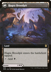 Hagra Mauling // Hagra Broodpit (Extended Art) [Zendikar Rising] | Gate City Games LLC