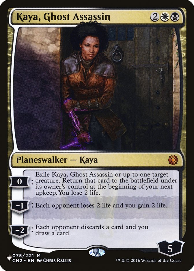 Kaya, Ghost Assassin [The List] | Gate City Games LLC