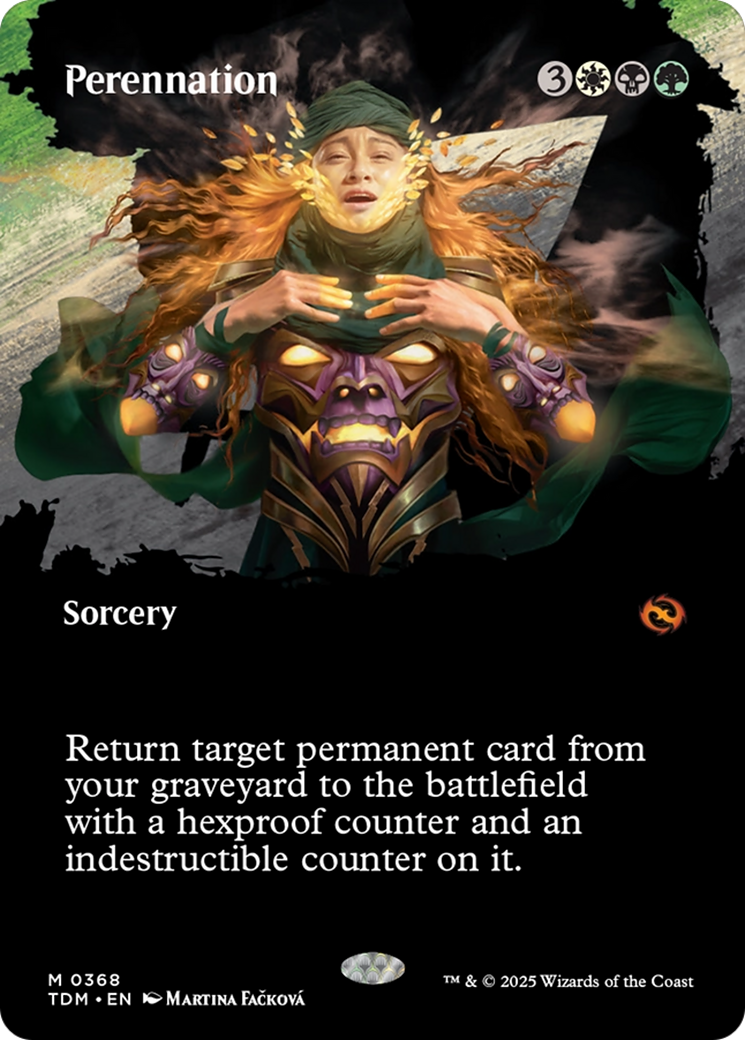 Perennation (Borderless) [Tarkir: Dragonstorm] | Gate City Games LLC