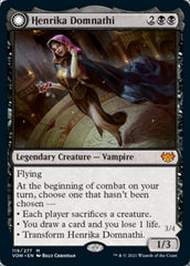 Henrika Domnathi // Henrika, Infernal Seer [Innistrad: Crimson Vow] | Gate City Games LLC