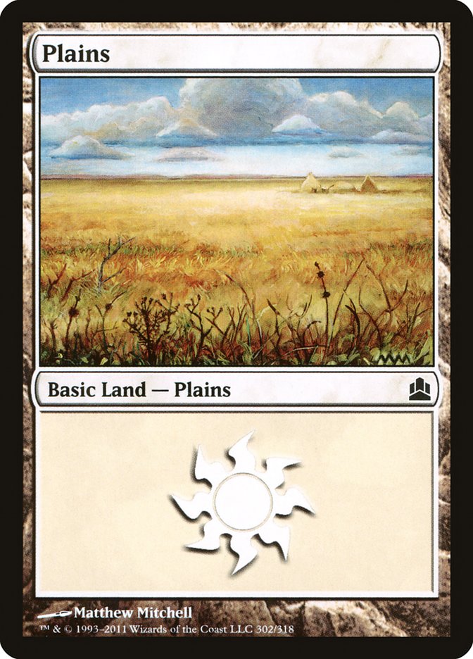Plains (302) [Commander 2011] | Gate City Games LLC