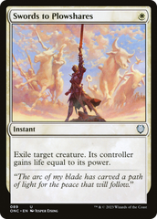 Swords to Plowshares [Phyrexia: All Will Be One Commander] | Gate City Games LLC