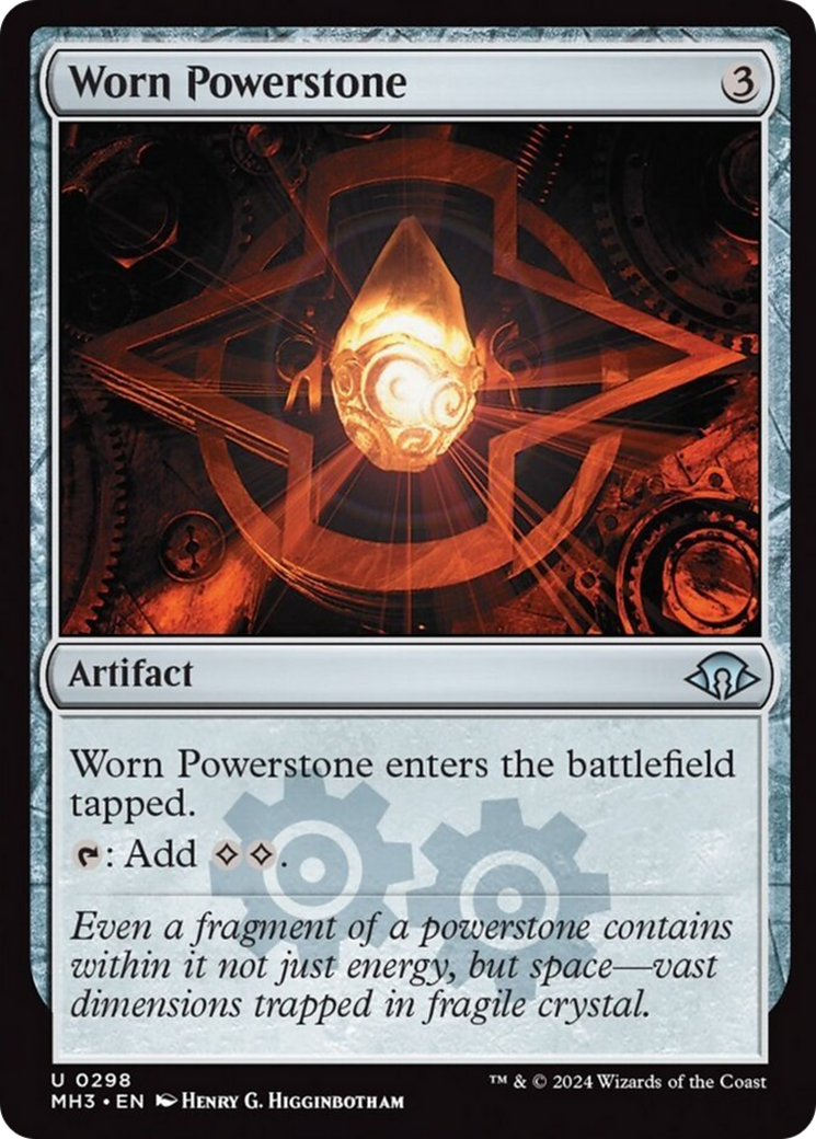 Worn Powerstone [Modern Horizons 3] | Gate City Games LLC