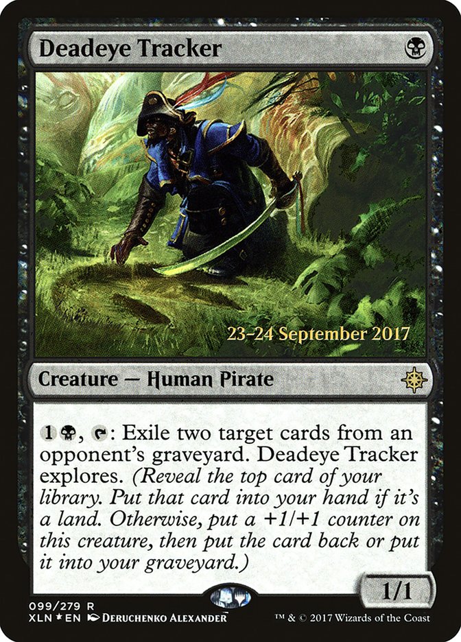 Deadeye Tracker [Ixalan Prerelease Promos] | Gate City Games LLC