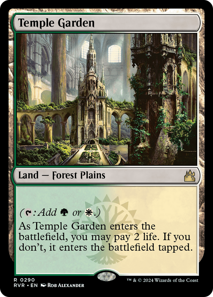 Temple Garden [Ravnica Remastered] | Gate City Games LLC