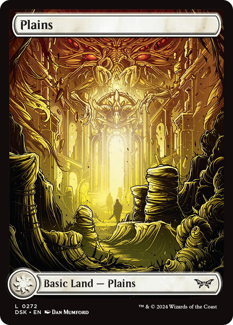 Plains (272) - Full Art [Duskmourn: House of Horror] | Gate City Games LLC