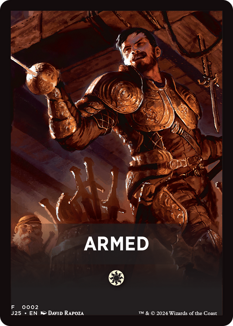 Armed Theme Card [Foundations Jumpstart Front Cards] | Gate City Games LLC