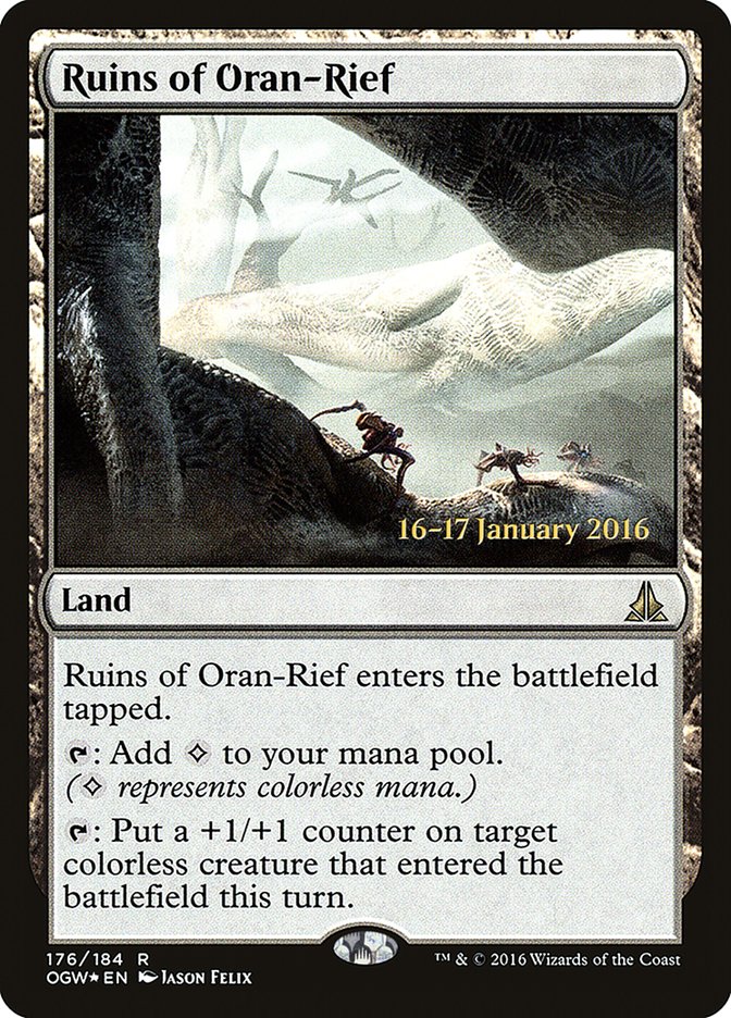 Ruins of Oran-Rief [Oath of the Gatewatch Prerelease Promos] | Gate City Games LLC
