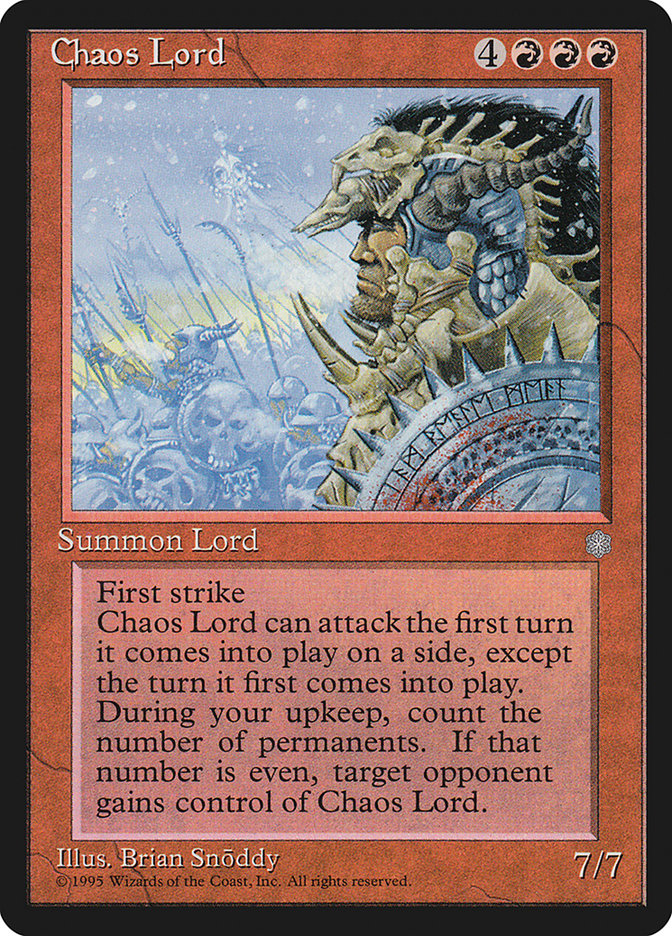Chaos Lord [Ice Age] | Gate City Games LLC