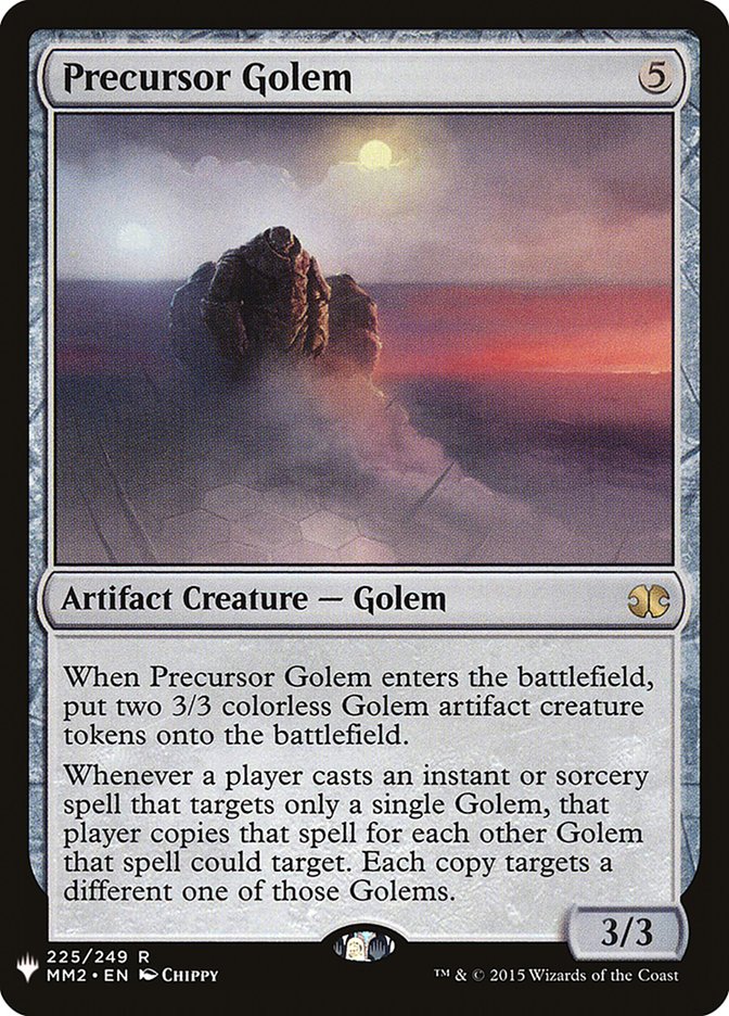 Precursor Golem [The List] | Gate City Games LLC