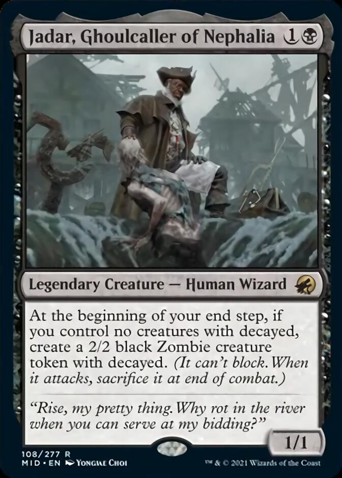 Jadar, Ghoulcaller of Nephalia [Innistrad: Midnight Hunt] | Gate City Games LLC