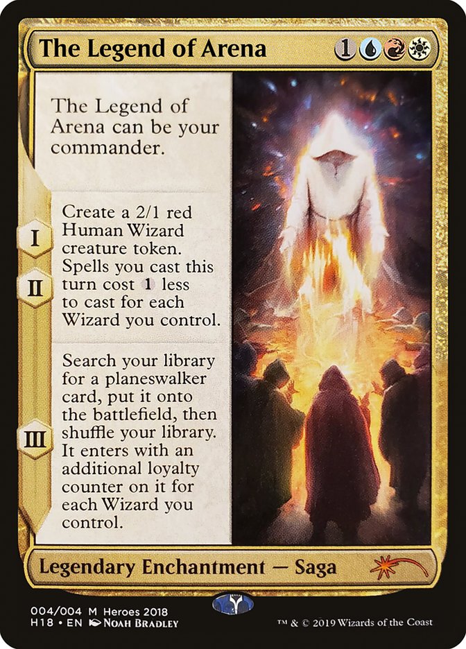 The Legend of Arena [Heroes of the Realm 2018] | Gate City Games LLC